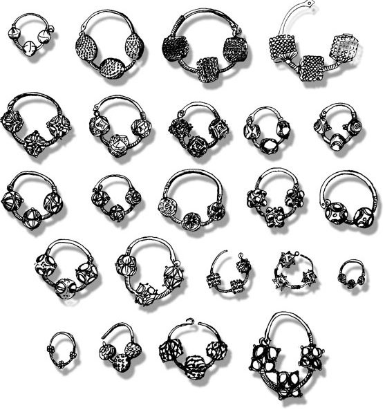 Бусинные Бусинные кольца