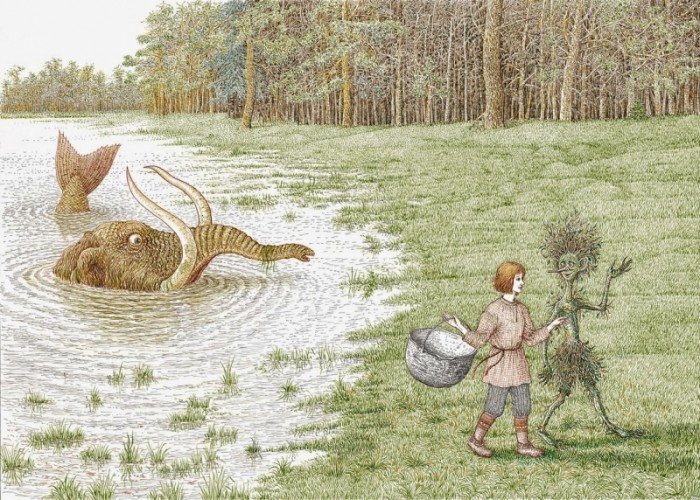 Белорусская мифология. Художник Валерий Петрович Славук (Слаук)