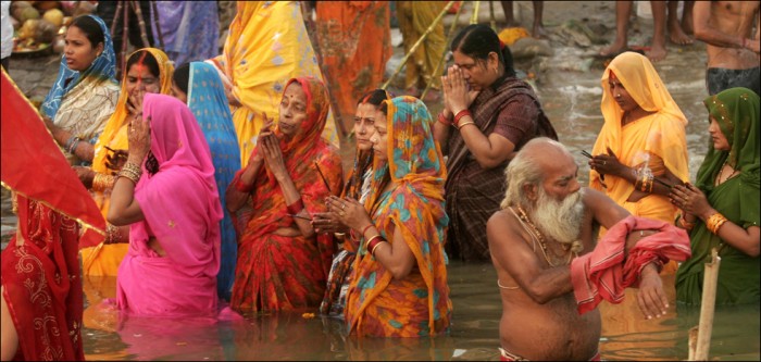 Купание в Ганге