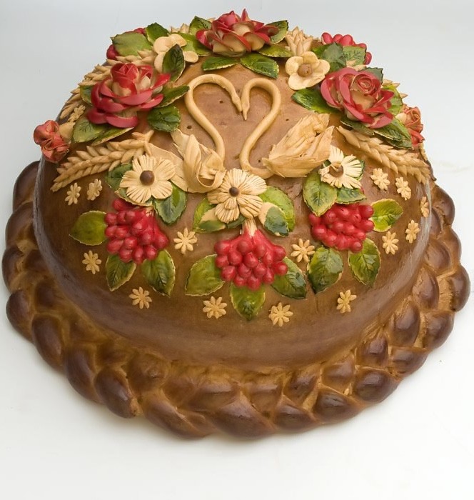 Свадебный каравай фото