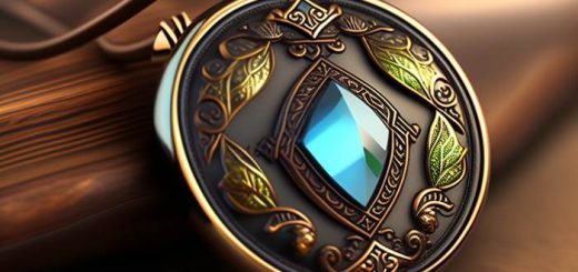 Красивый амулет