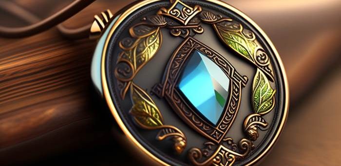 Красивый амулет