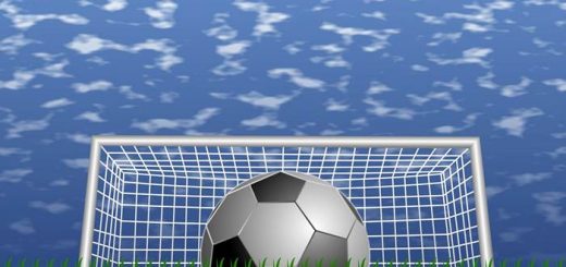 Футбольный мяч и ворота